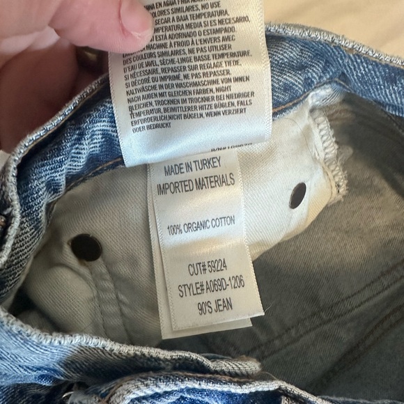 AGOLDE 90s Mid Rise Jeans size 26 - Picture 3 of 5